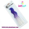 خرید و قیمت شمع ماکارونی رنگ بنفش 8 عددی