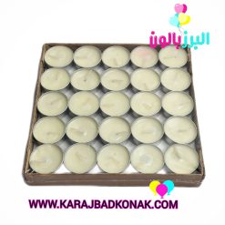 شمع وارمر سفید 50 عددی