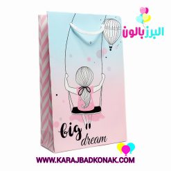 ساک دستی و کادویی طرح دختر