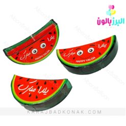 شمع قاچ هندوانه یلدا مبارک