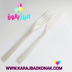 خرید و قیمت کارد و چنگال پلاستیکی یکبار مصرف رنگی 25 خرید و قیمت کارد و چنگال پلاستیکی یکبار مصرف رنگی