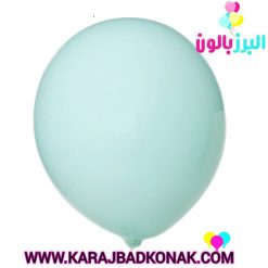 خرید و قیمت بادکنک لاتکس ساده رنگ سبز آبی پاستلی(تیفانی)