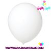 خرید و قیمت بادکنک لاتکس ساده رنگ سفید مات