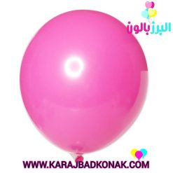 خرید و قیمت بادکنک لاتکس ساده رنگ سرخابی پاستلی