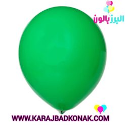 خرید و قیمت بادکنک لاتکس ساده رنگ سبز