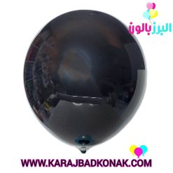 خرید و قیمت بادکنک لاتکس ساده رنگ مشکی