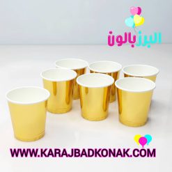 لیوان شات کاغذی متالایز