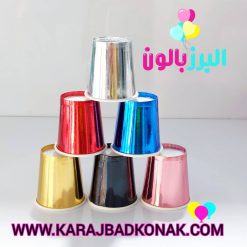 لیوان شات کاغذی متالایز