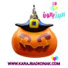 بادکنک فویلی کدو کلاه مشکی هالووین 4 بادکنک فویلی کدو کلاه مشکی هالووین