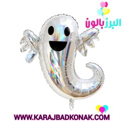 بادکنک فویلی روح هولوگرامی هالووین