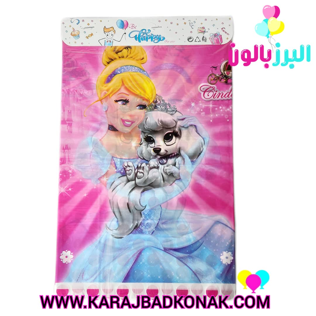 سفره یکبار مصرف تم سیندرلا 1 سفره یکبار مصرف تم سیندرلا