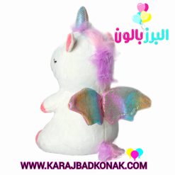عروسک یونیکورن نشسته قلبی رنگین کمانی(اسب تک شاخ) 7 عروسک یونیکورن نشسته قلبی رنگین کمانی(اسب تک شاخ)