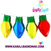 بادکنک فویلی لامپ کریسمس