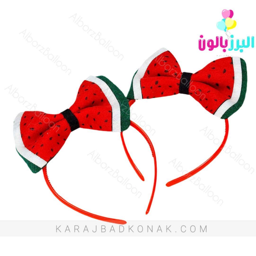 تل دخترانه طرح هندوانه یلدا 1 تل دخترانه طرح هندوانه یلدا