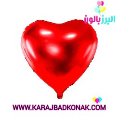 بادکنک فویلی قلب قرمز