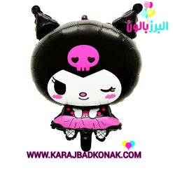 بادکنک فویلی کرومی طرح چشمک زن