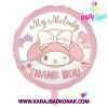 بادکنک فویلی گرد ملودی
