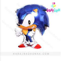 بادکنک فویلی سونیک نیم رخ (Sonic)