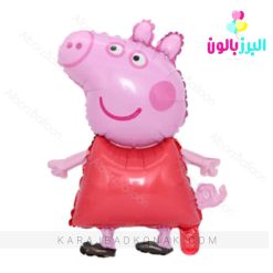 بادکنک فویلی پپاپیگ قرمز