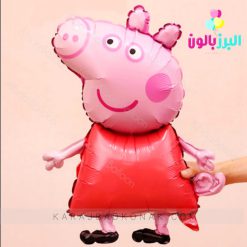 بادکنک فویلی پپاپیگ قرمز