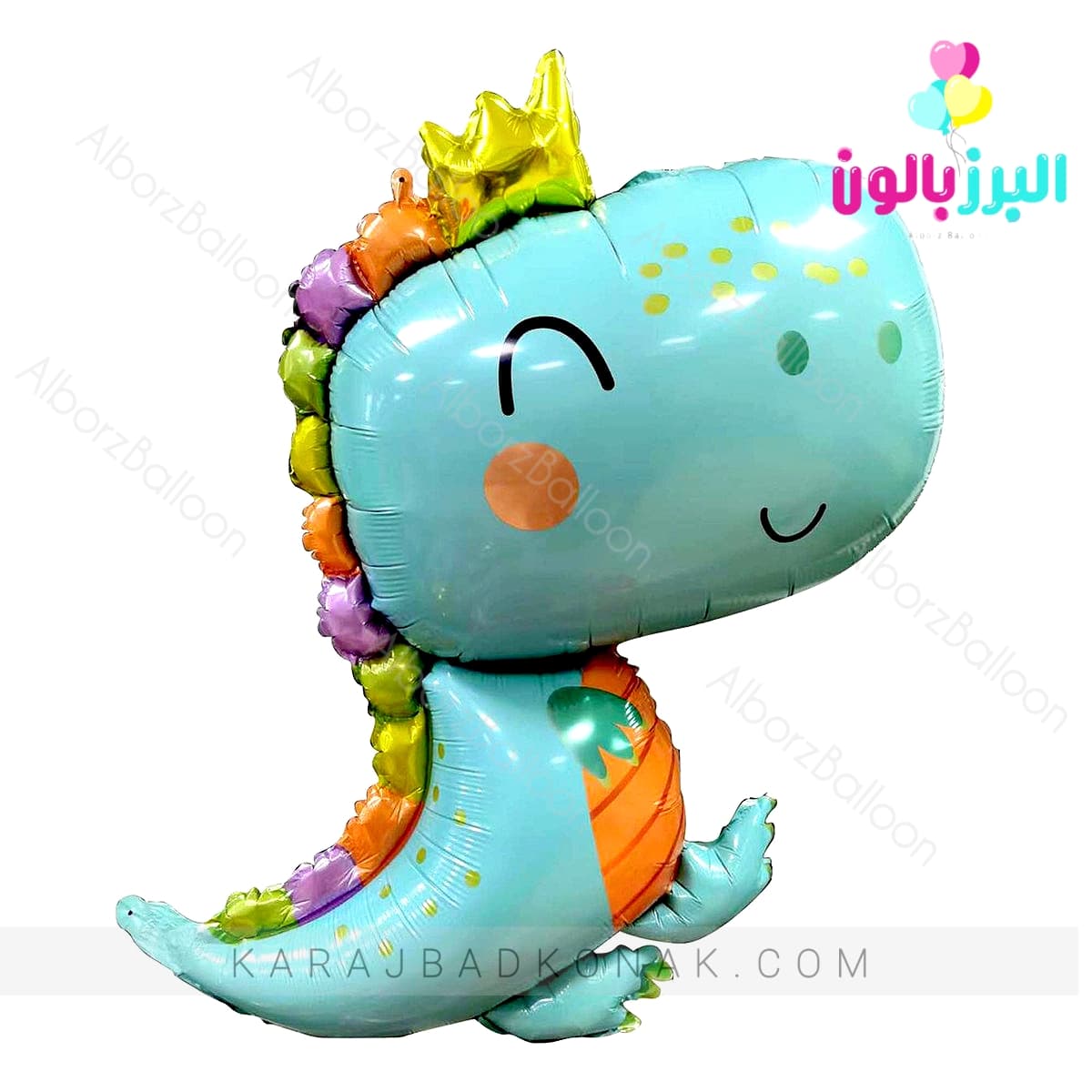 بادکنک فویلی دایناسور تاجدار 1 بادکنک فویلی دایناسور تاجدار