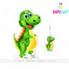 استند چوبی دایناسور (Dinosaur)