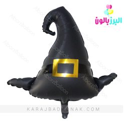 بادکنک فویلی هالووین کلاه جادوگر