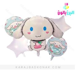 بادکنک فویلی 5 تکه سینامورول