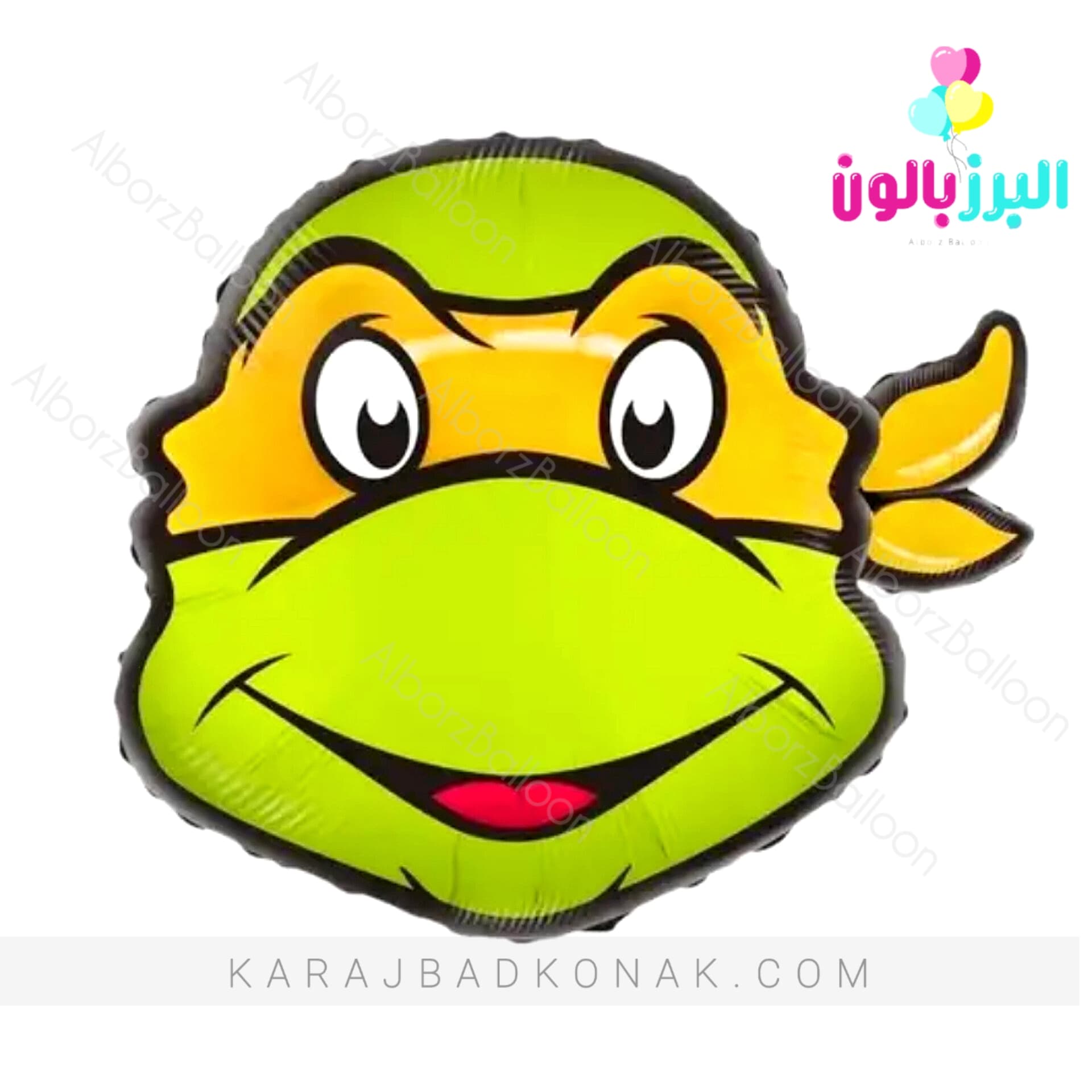 بادکنک فویلی لاک پشت های نینجا 1 بادکنک فویلی لاک پشت های نینجا