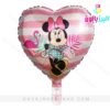 بادکنک فویلی قلبی مینی موس