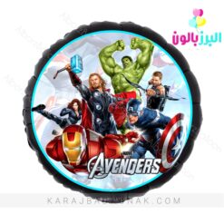 بادکنک فویلی گرد اونجرز