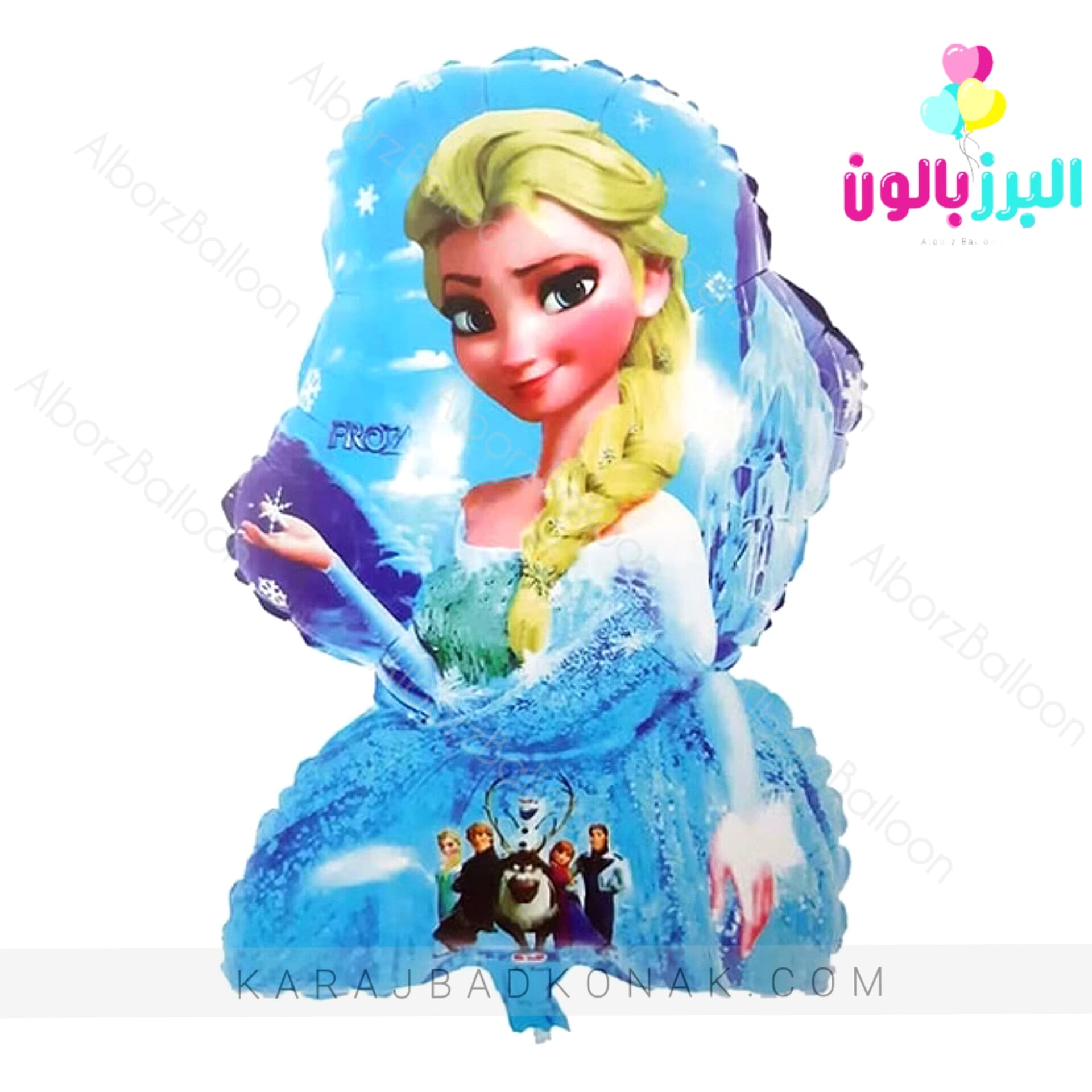 بادکنک فویلی فروزن 1 بادکنک فویلی فروزن