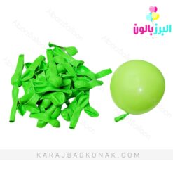 بادکنک لاتکس 6 اینچ سبز روشن