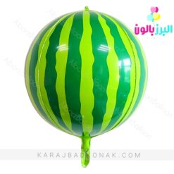 بادکنک فویلی اوربز هندوانه (22 اینچ)