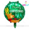 بادکنک فویلی گرد مری کریسمس