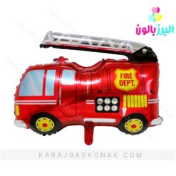 بادکنک فویلی ماشین آتش نشانی