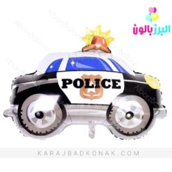 بادکنک فویلی ماشین پلیس فانتزی