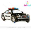 بادکنک فویلی ماشین پلیس آمریکایی
