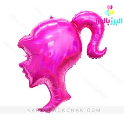 بادکنک فویلی سر باربی
