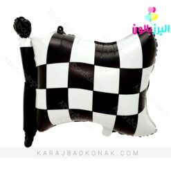 بادکنک فویلی پرچم مسابقه