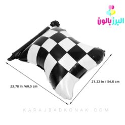 بادکنک فویلی پرچم مسابقه 5 بادکنک فویلی پرچم مسابقه