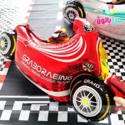 بادکنک فویلی ماشین مسابقه 6 بادکنک فویلی ماشین مسابقه