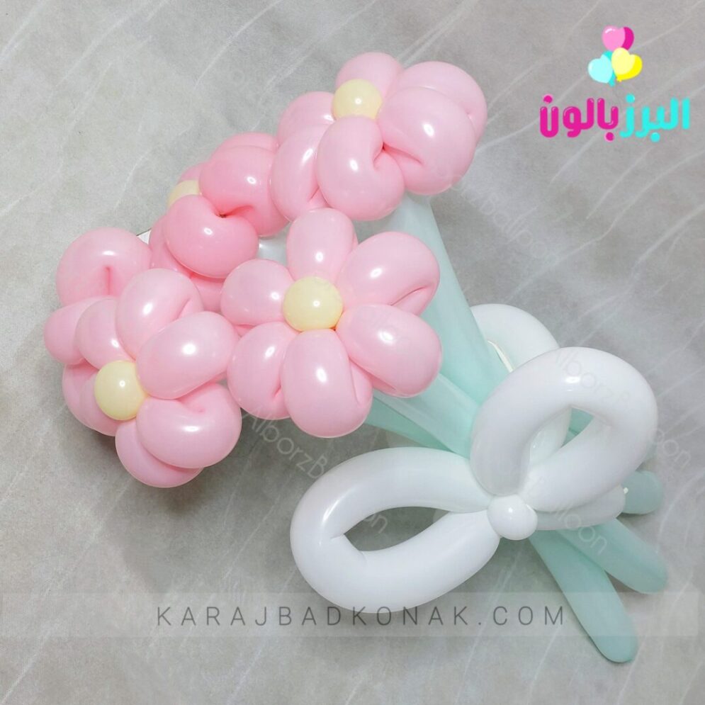 دسته گل های بادکنکی 2 دسته گل بادکنکی