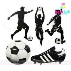 ریسه کاغذی چند تکه فوتبالی