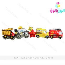 ریسه بادکنک فویلی ماشین ها