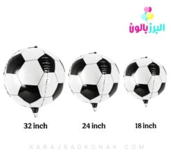 بادکنک فویلی توپ فوتبال اوربز(چهار بعدی) 9 بادکنک فویلی توپ فوتبال اوربز(چهار بعدی)