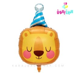 بادکنک فویلی شیر کلاهدار