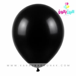 خرید و قیمت بادکنک لاتکس ساده رنگ مشکی