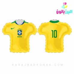 بادکنک فویلی پیراهن نیمار(برزیل)