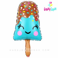 بادکنک فویلی بستنی کیم
